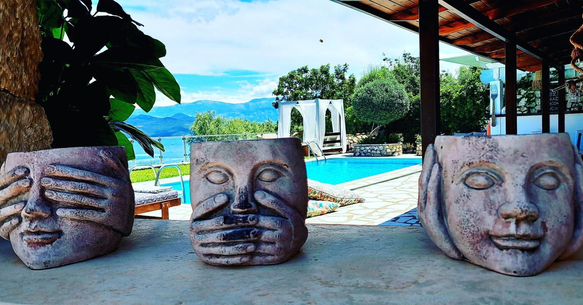 Luxury Villa Athina Nikiana Exterior foto