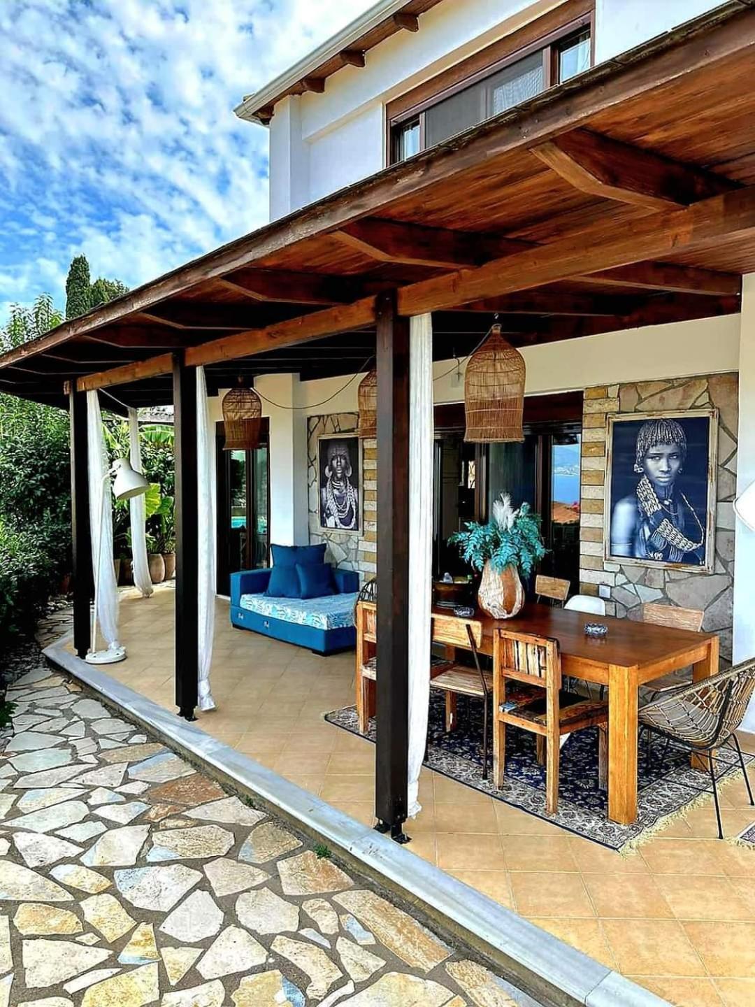 Luxury Villa Athina Nikiana Exterior foto